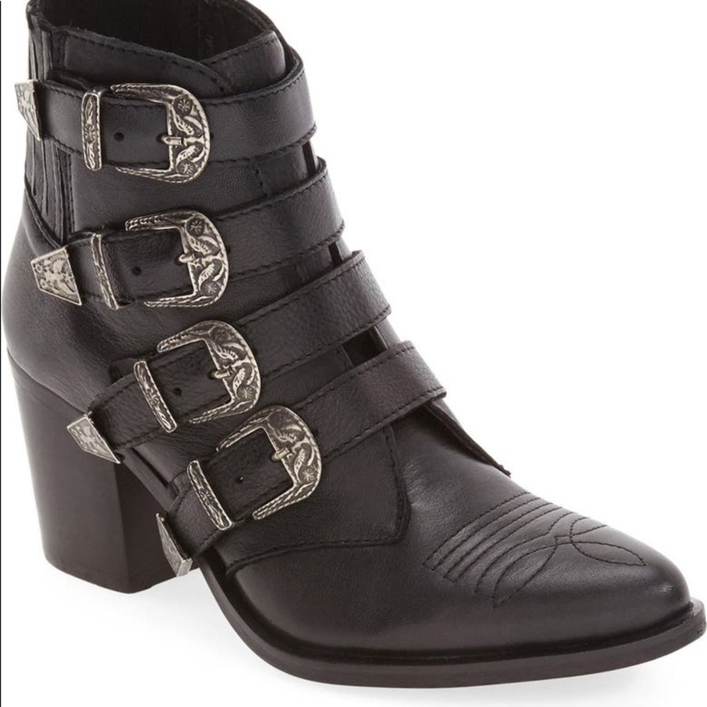 COPY - Steve Madden Prairie Buckle Bootie